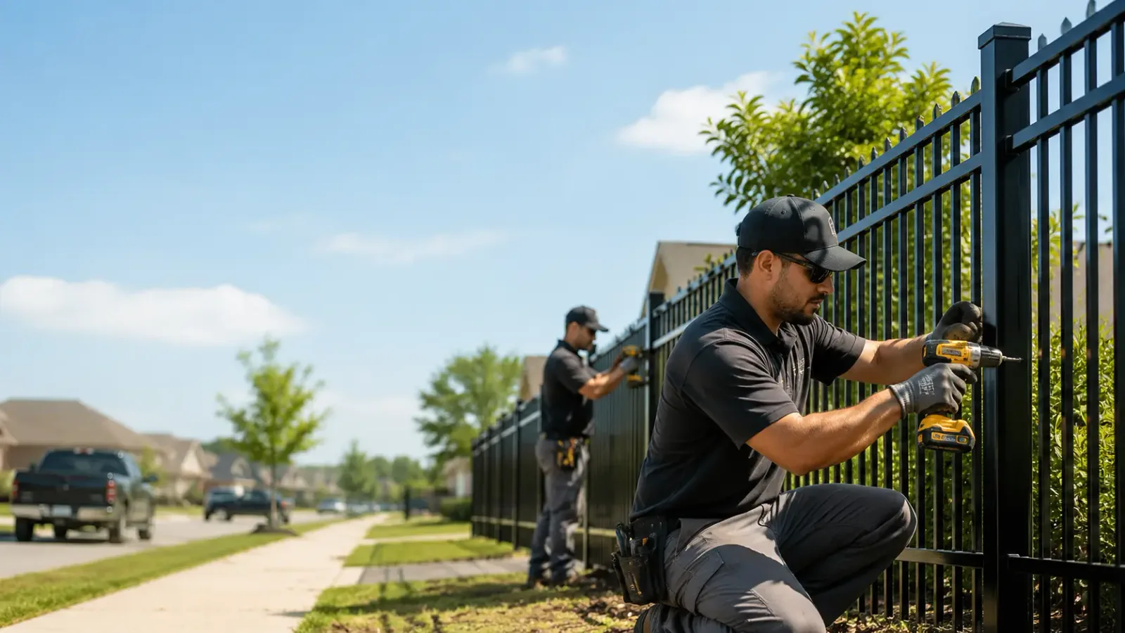 Metal Fence Installation in Wheatley, AR